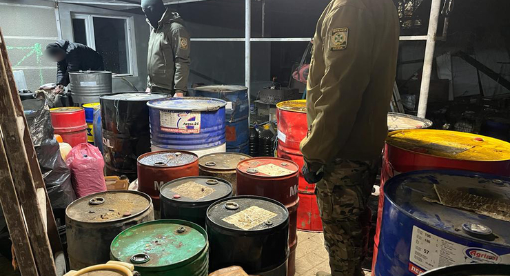 Правоохранители обнаружили более 6 тонн дизельного топлива / dpsu.gov.ua