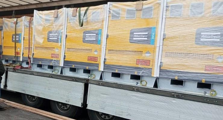 Швеция передала Украине 570 тонн оборудования для энергетической инфраструктуры