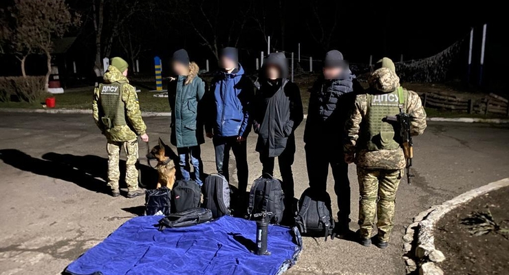 Біля кордону затримали ухилянтів / dpsu.gov.ua