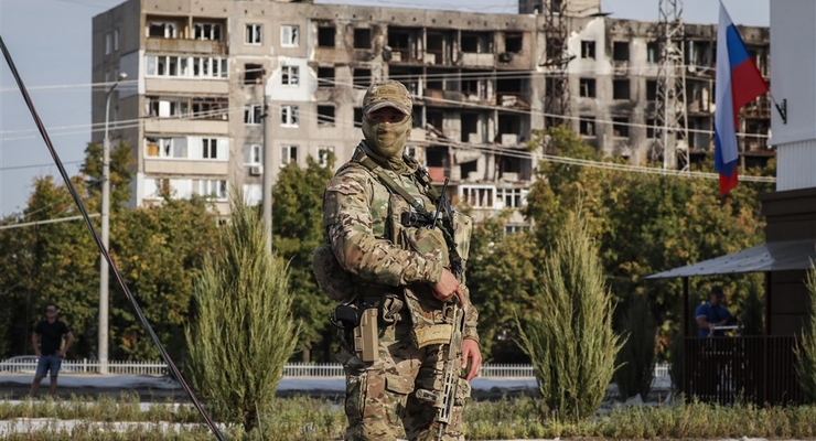 Оккупированный Мариуполь / EPA/UPG