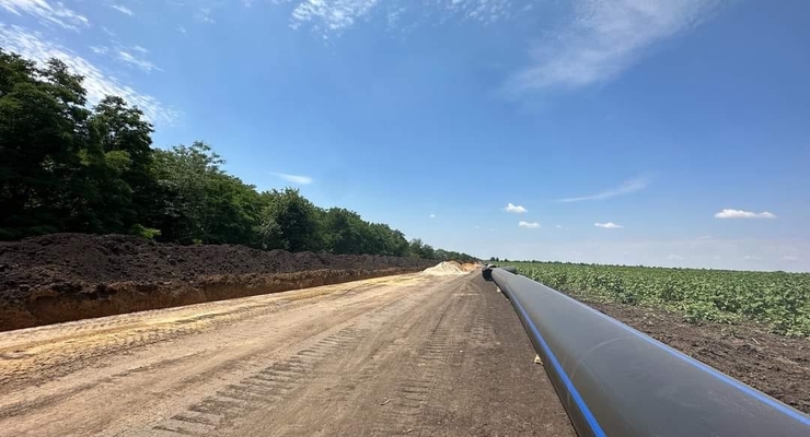 Начаты подготовительные работы к строительству магистральных водопроводов / facebook.com/Ministry.for.restoration