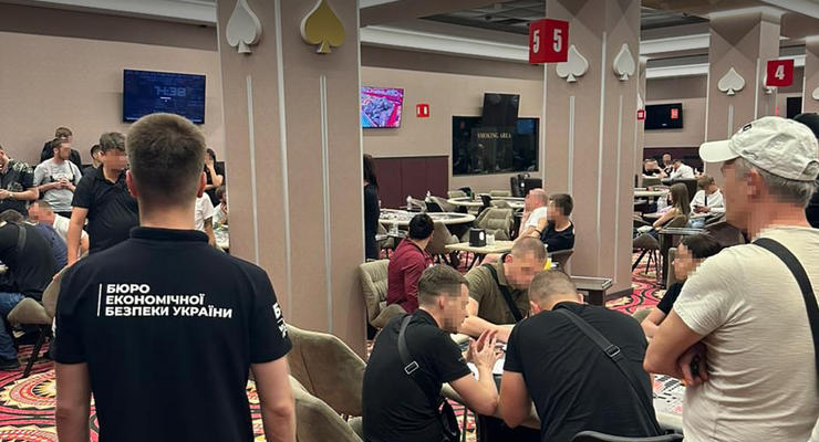 БЭБ разоблачило сеть подпольных покер-клубов в Киеве и Одессе