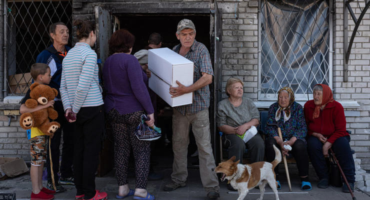 Где в Украине можно получить гуманитарную помощь: интерактивная карта
