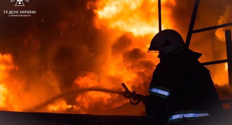 Враг нанес массированные удары по Харьковской области / t.me/dsns_telegram