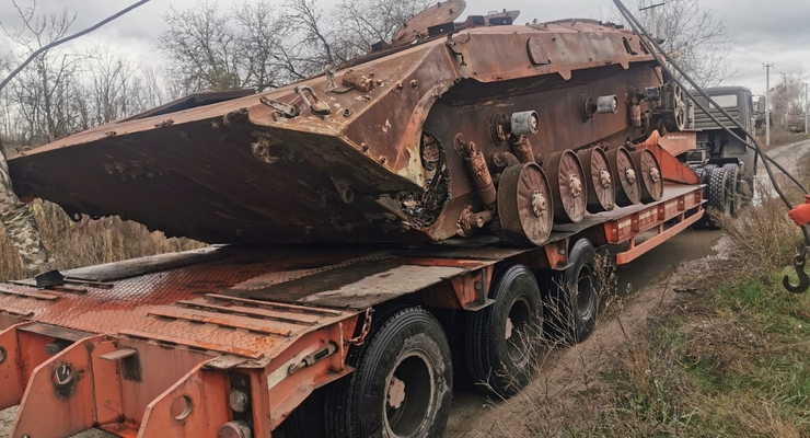 Минобороны очищает украинские земли от российского металлолома / mil.gov.ua