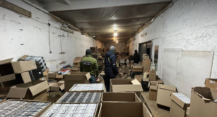 В Киеве обнаружили контрафактные сигареты более чем на 12 млн грн / esbu.gov.ua