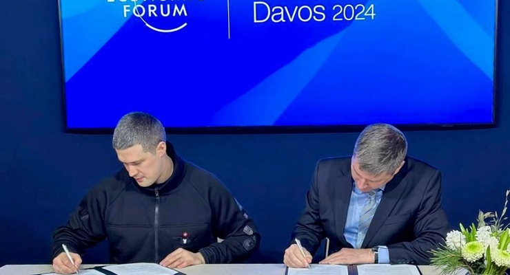 Михаил Федоров на Всемирном экономическом форуме / t.me/zedigital