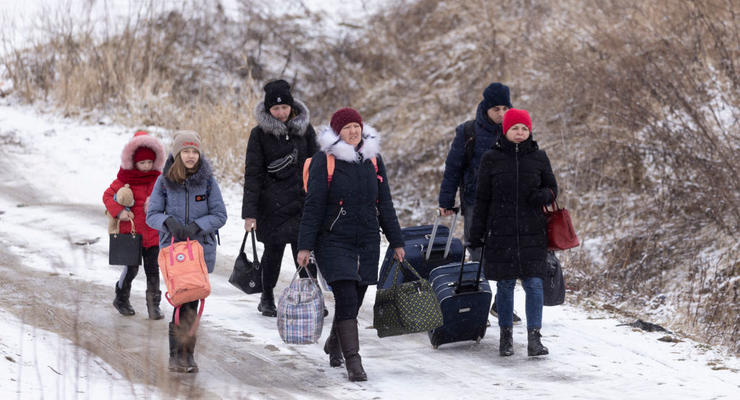 Стало известно, из каких областей Украины больше всего беженцев в Польше