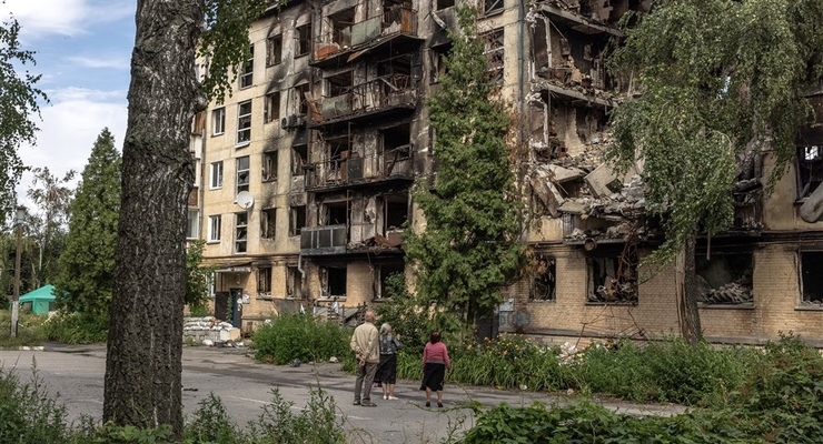 Последствия российской военной агрессии в Украине / EPA/UPG