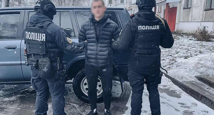Полицейские задержали поджигателей  / npu.gov.ua