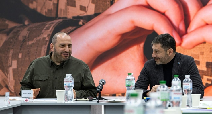 Рустем Умеров и Дмитрий Лубинец / mil.gov.ua