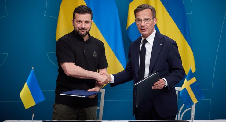 Україна уклала безпекову угоду зі Швецією: що передбачає