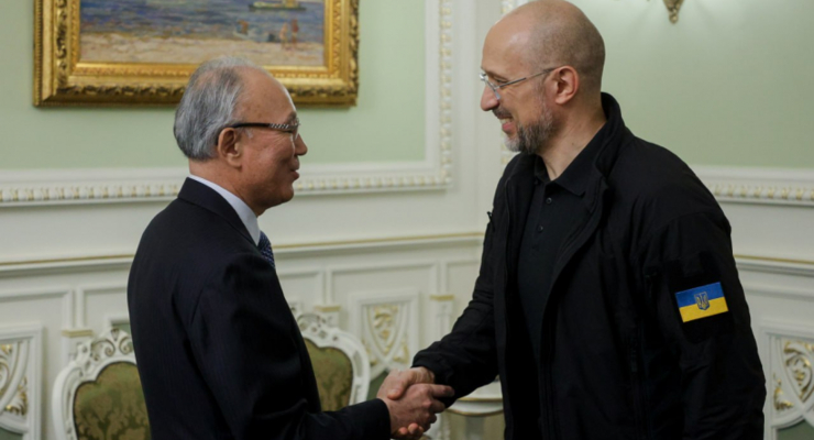 Кунинори Мацуда и Денис Шмыгаль / kmu.gov.ua