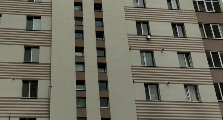 Восстановленная девятиэтажка / facebook.com/RuslanKravchenkoKyiv