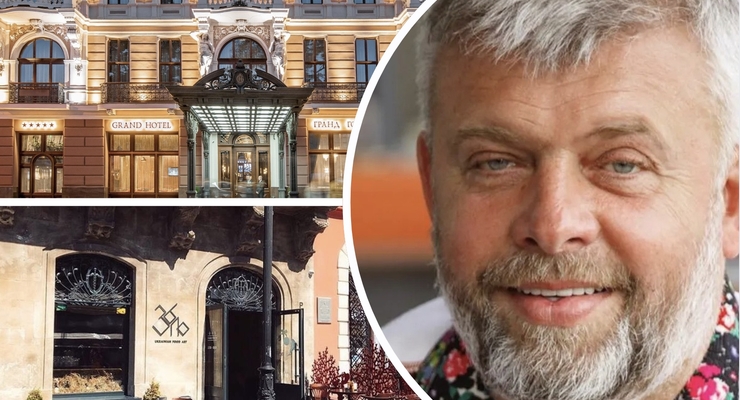 Окрім землі Григорій Козловський має десятки об'єктів нерухомості в історичній частині Львова / Колаж: Dengi.ua