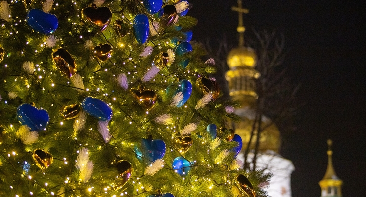 Главная елка страны на Софийской площади, 2023 год / kyivcity.gov.ua