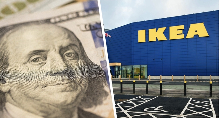 За прошлый финансовый год доход IKEA Retail составил 41,8 млрд евро / Коллаж: Dengi.ua