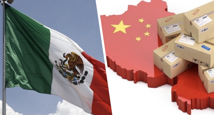 Мексика попытается избавиться от нелегальных китайских товаров / Коллаж: Dengi.ua