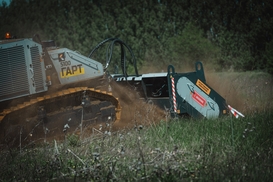 В Украине представили машину для разминирования собственного производства