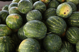 Сезон открыт: в Украину завезли более 500 тонн турецких арбузов