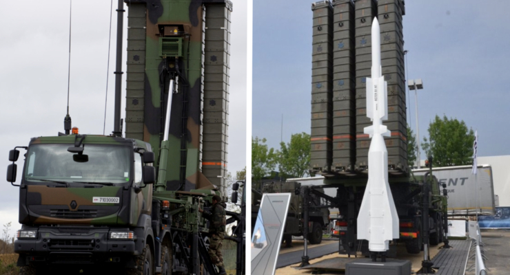 ЗРК SAMP/T MAMBA / Коллаж: Dengi.ua