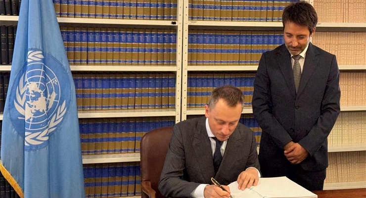 Украина подписала Соглашение об открытом море / me.gov.ua