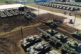 Разведка: Россия исчерпала до 75% запасов вооружения и техники со складов