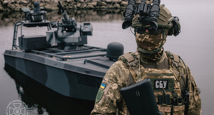 СБУ продемонстрировала новое поколение легендарных морских дронов Sea Baby / ssu.gov.ua