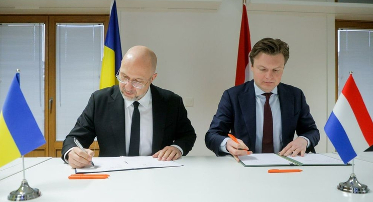 Міністр оборони України Денис Шмигаль та міністр оборони Нідерландів Рубен Брекельманс / mod.gov.ua