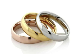 Жовте, біле, рожеве: як колір золота впливає на ціну, довговічність і догляд