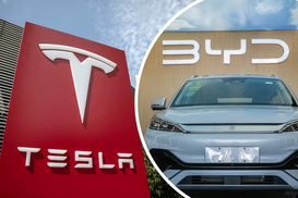 Tesla проигрывает BYD: продажи компании Маска упали на 8,6%