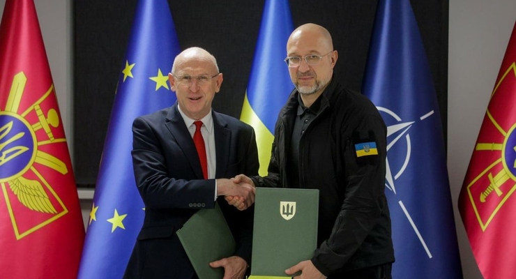 Джон Гілі та Денис Шмигаль / mod.gov.ua