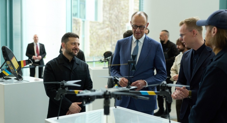 Президент України Володимир Зеленський та Канцлер Німеччини Фрідріх Мерц / president.gov.ua