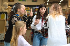 Роксолана Пыртко: "Spartak и Пласт провели Гаивки для детей"